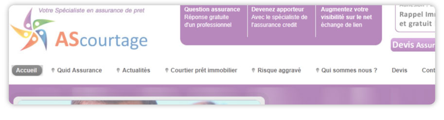 As Courtage