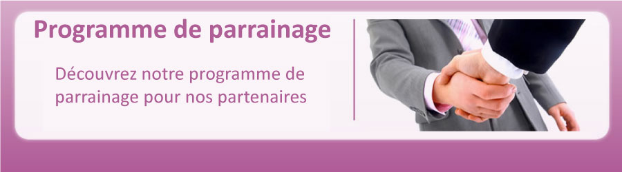 Découvrez notre programme de parrainage