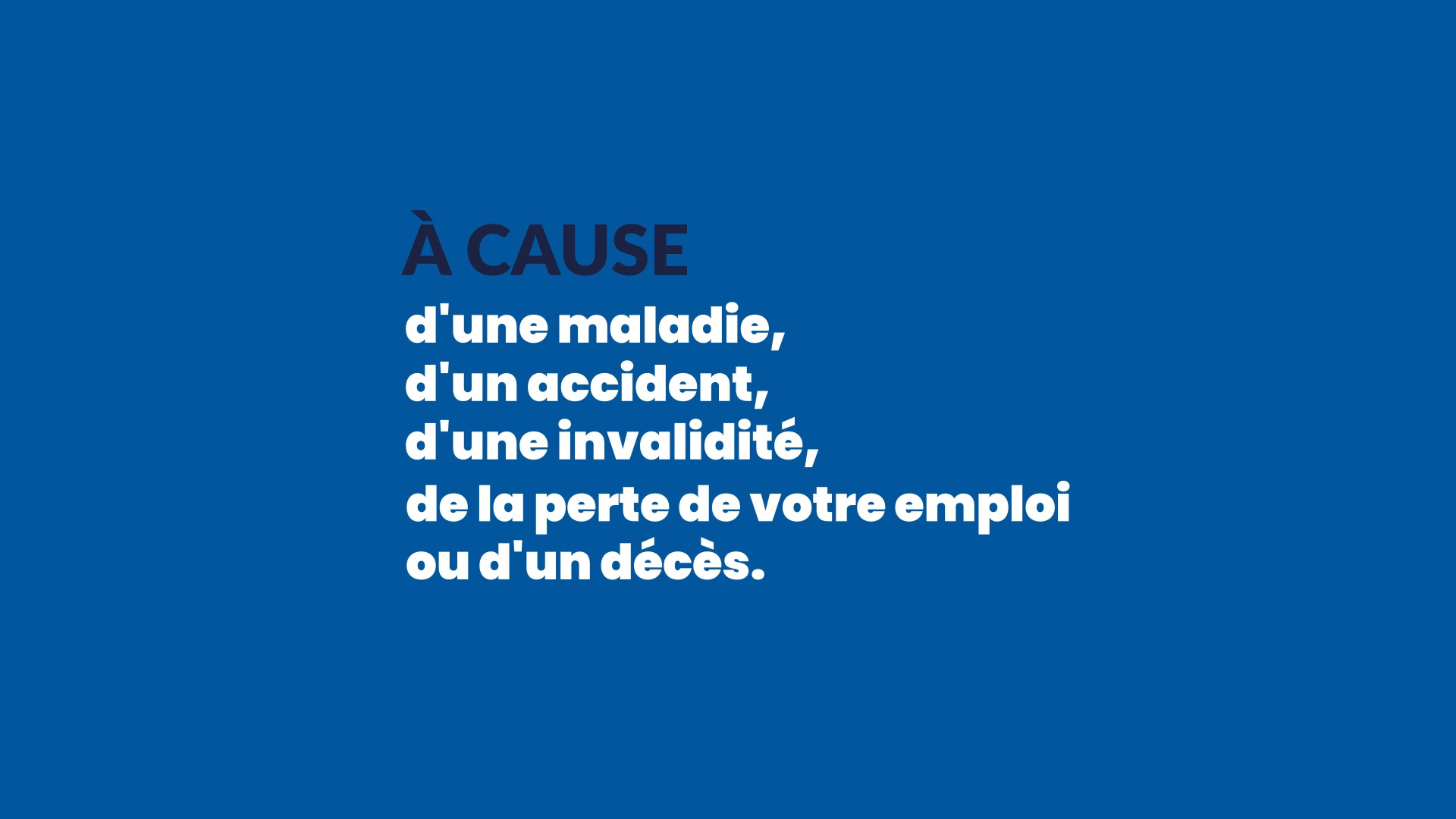 causes assurance emprunteur