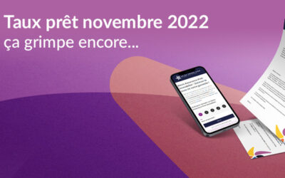 Taux pret novembre 2022