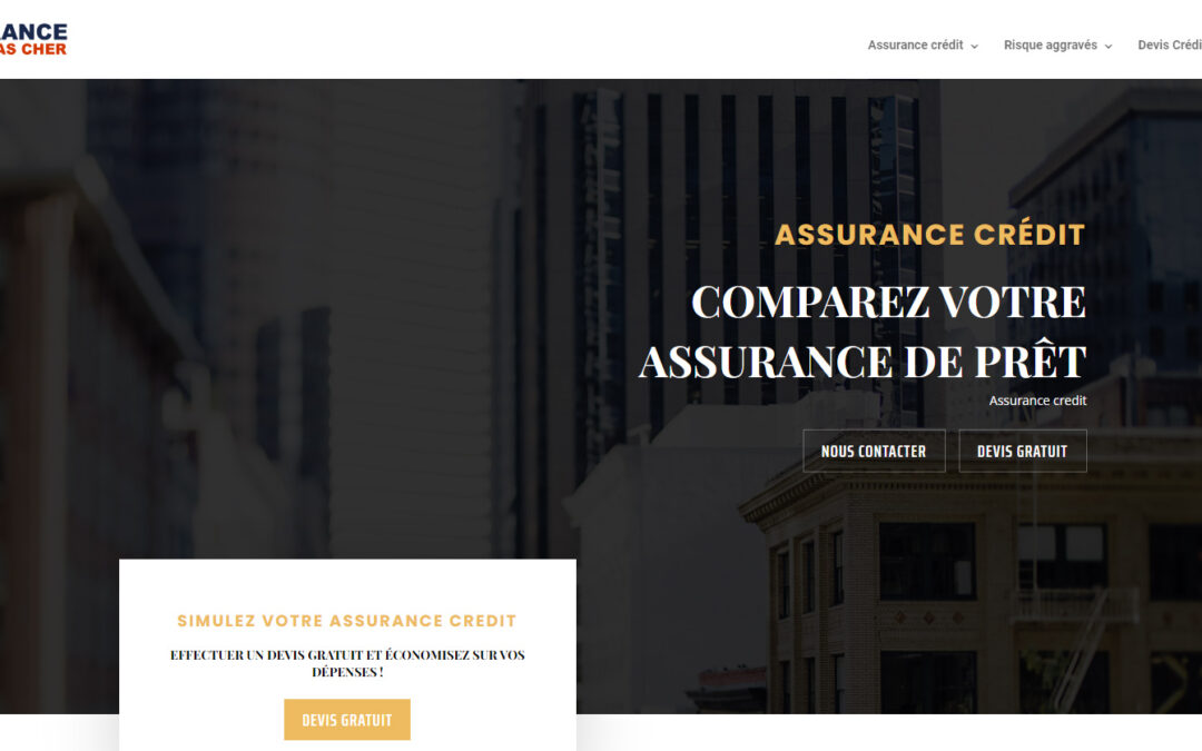 assurance credit pas cher