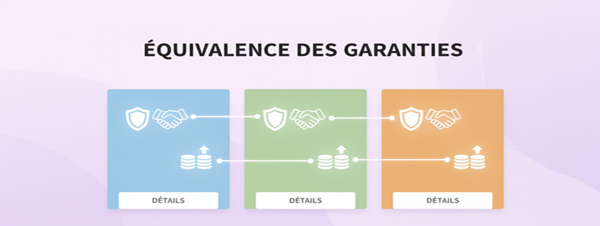 Vérification de l’équivalence des garanties